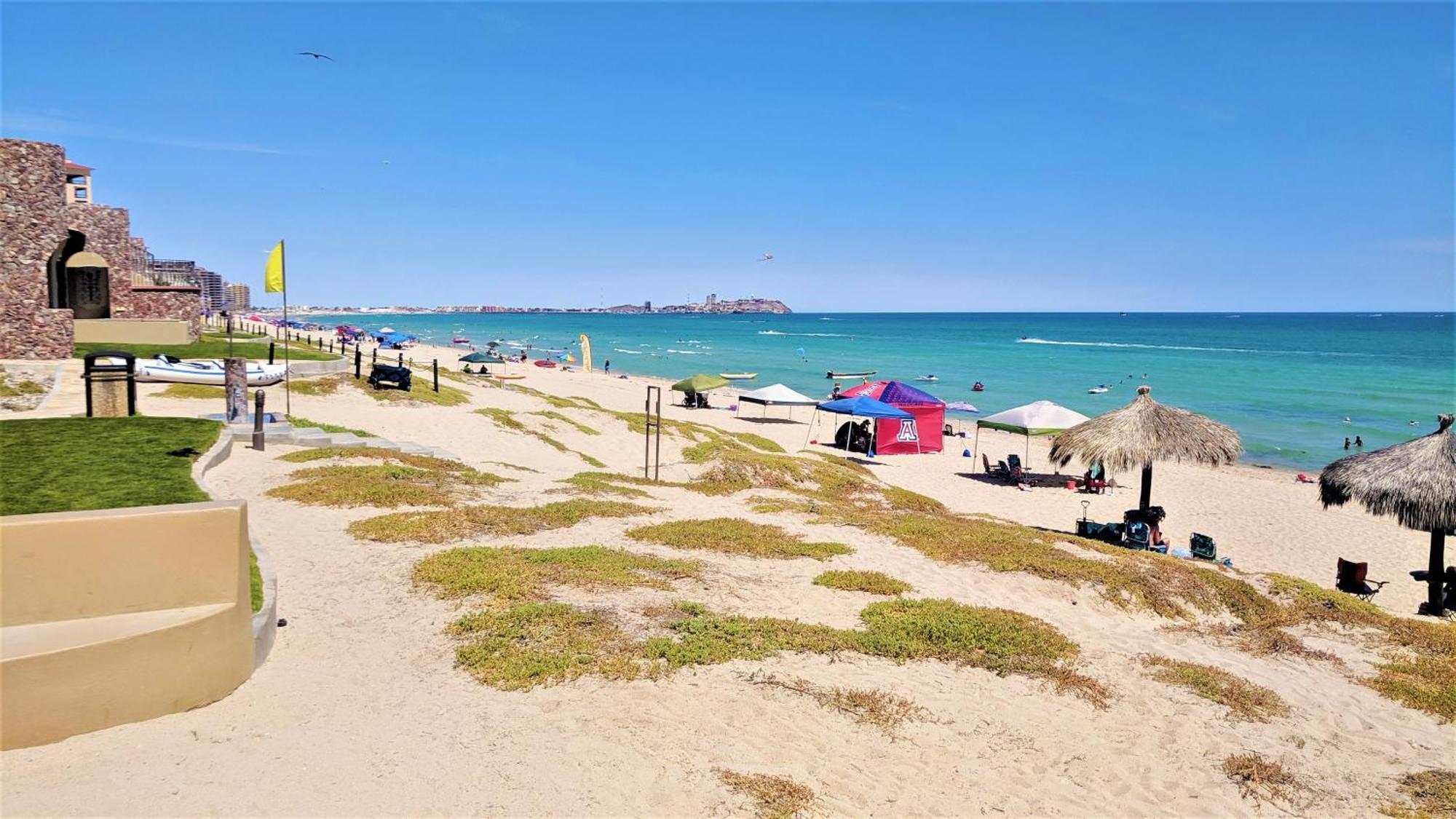 Bella Sirena Condo 201-E - Elegant Condo With Sunrise Sea Views Rocky Point Exterior photo
