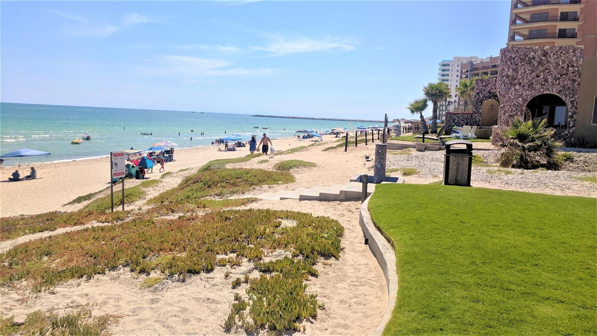 Bella Sirena Condo 201-E - Elegant Condo With Sunrise Sea Views Rocky Point Exterior photo